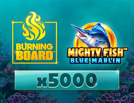 Mighty Fish: Blue Marlin Burning Board